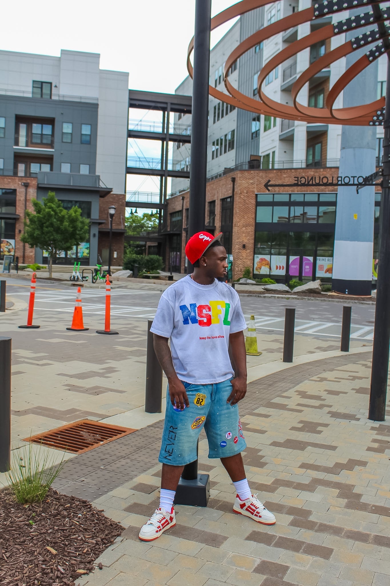 White NSFL “Keep The Love Alive Tee” Tee