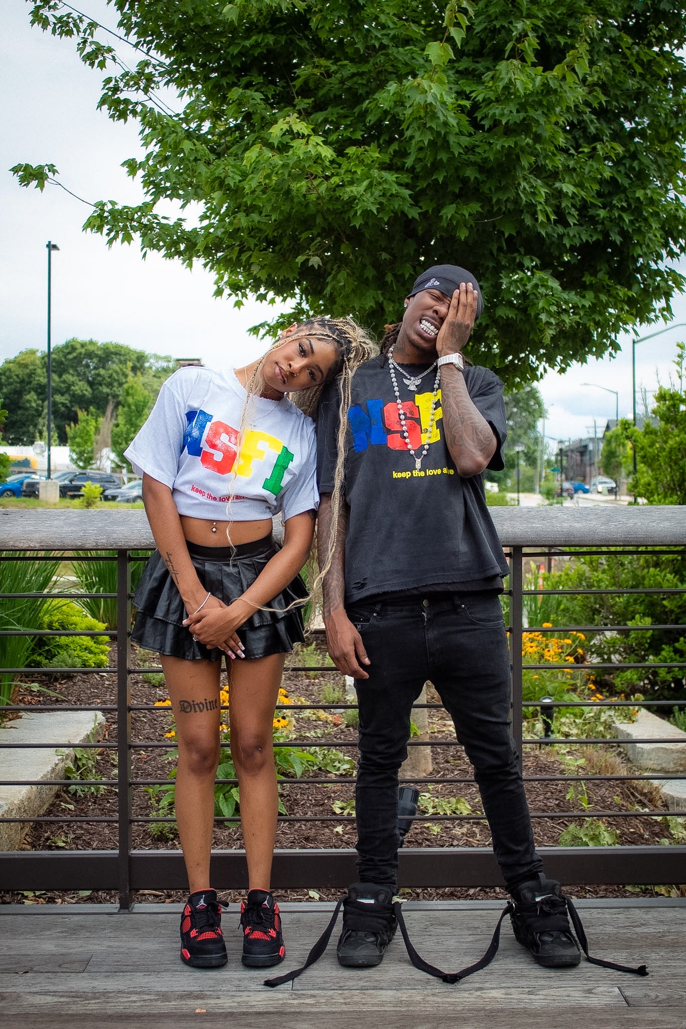 Black NSFL “Keep The Love Alive” Tee